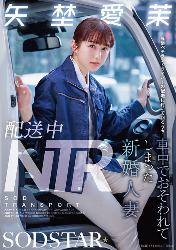 配送中NTR 既婚ベテランドライバーの配送に付いて回るうち車中でおそわれてしまった新婚人妻 矢埜愛茉のサンプル画像