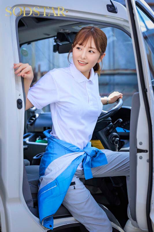 配送中NTR 既婚ベテランドライバーの配送に付いて回るうち車中でおそわれてしまった新婚人妻 青空ひかりのサンプル画像